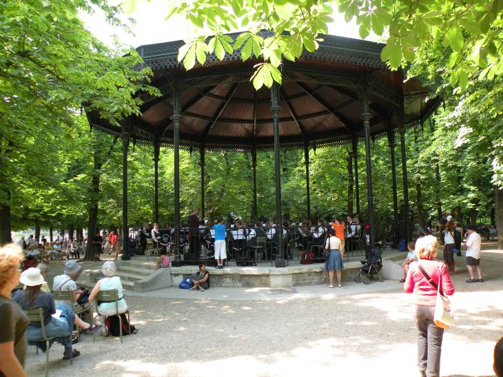  square à musique, jardin du Luxembourg